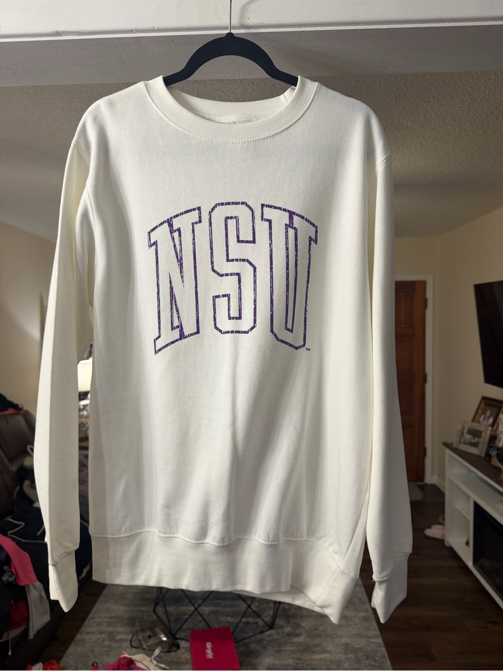 Campus United NSU Collegiate Crewneck Sweatshirt 💜🤍